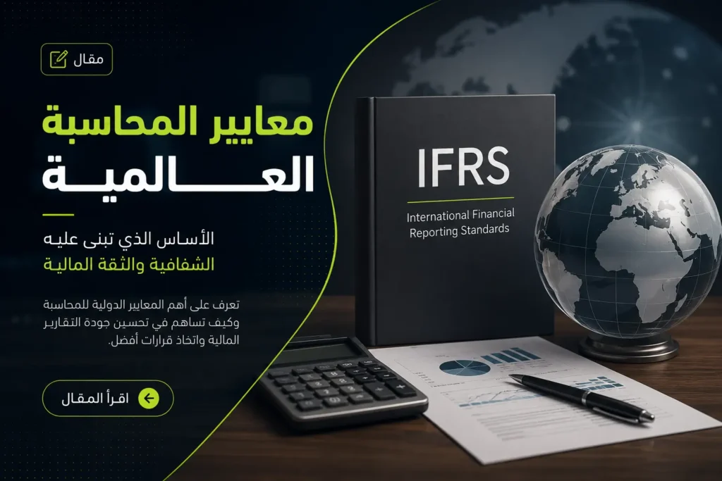 معايير المحاسبة العالمية: لماذا تُعد أساس الثقة والنجاح المالي؟